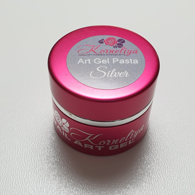 Korneliya Art Gel Pasta SILVER 5 ml