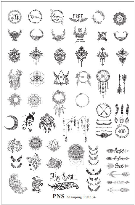 PNS Stamping Plate 34