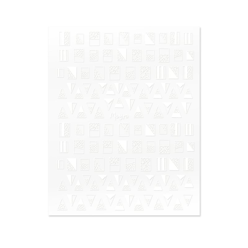 Moyra Matrica Nailart Sticker No.01 WIT
