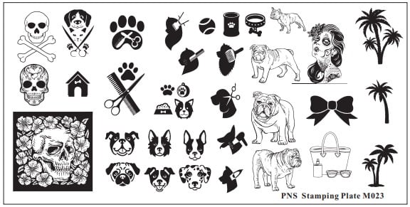 PNS Stamping Plate MINI M023