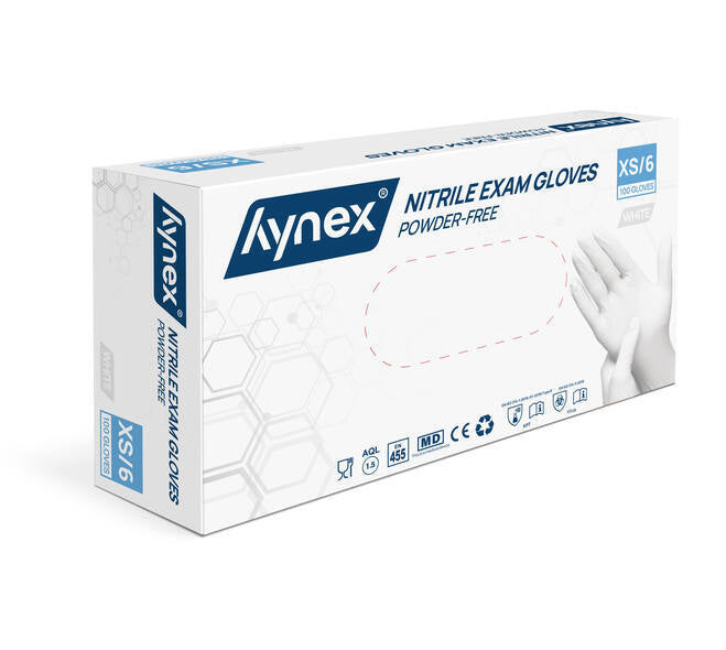 Hynex Nitril Handschoen WIT SIZE XS