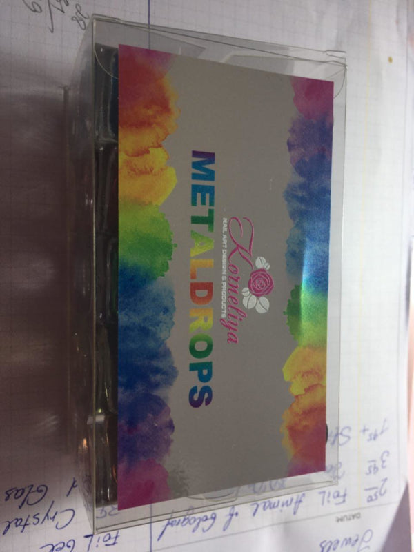 Korneliya Set met 10 kleuren METALLDROPS