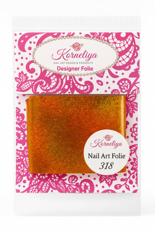 Korneliya Nailart Folie Holografisch 318 SHIMMER GOLD