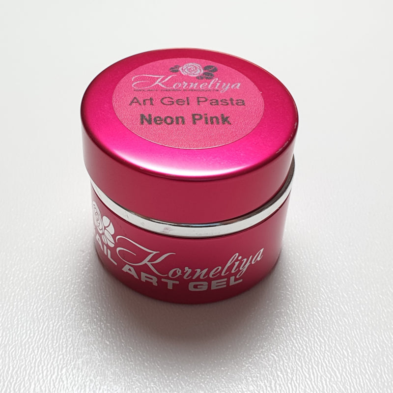 Korneliya Art Gel Pasta Neon Pink 5 ml