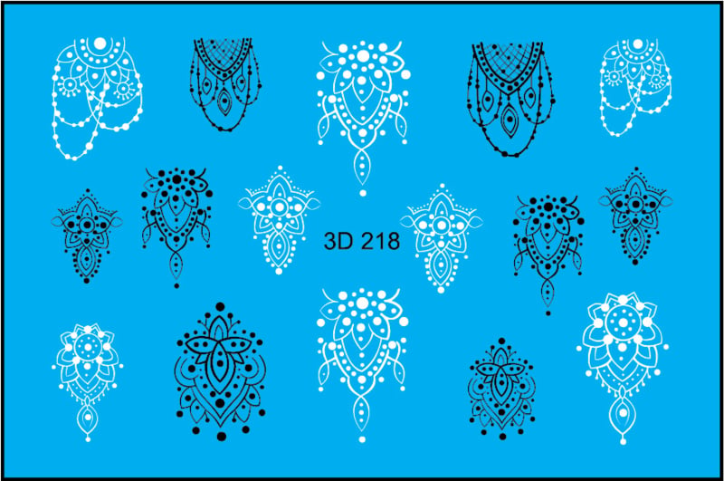 Korneliya 3D Waterdecal - 3D 218