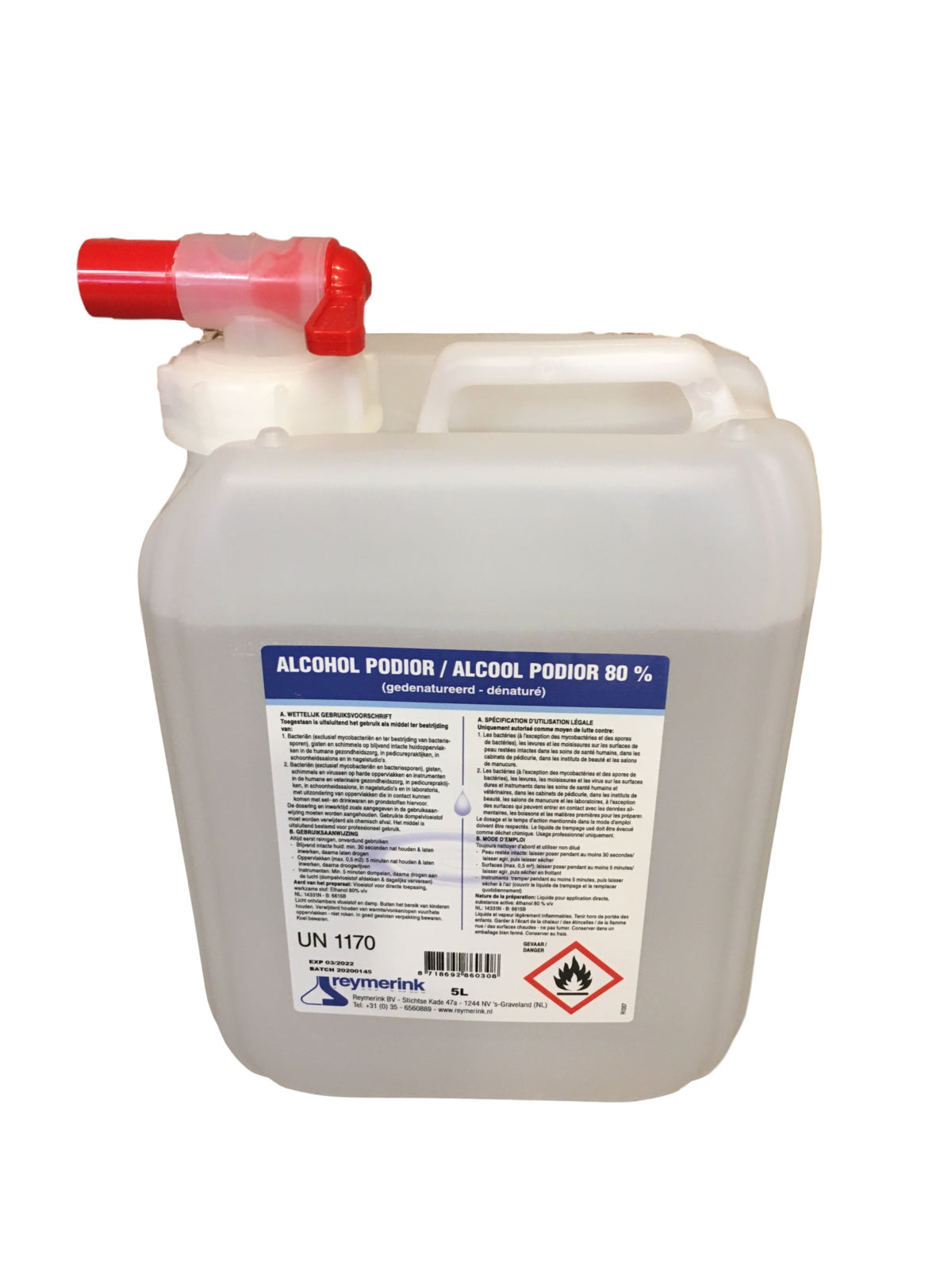 Reymerink KRAAN voor Jerrycan 5 Liter