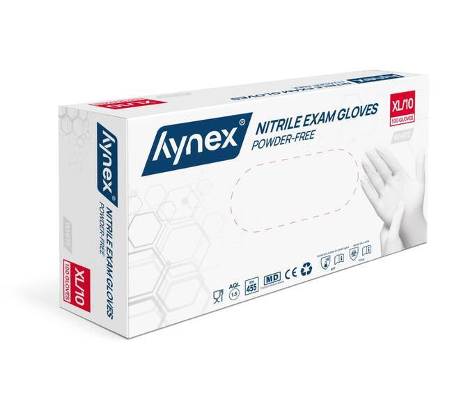 Hynex Nitril Handschoen WIT SIZE XL
