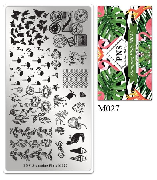 PNS Stamping Plate MINI M027