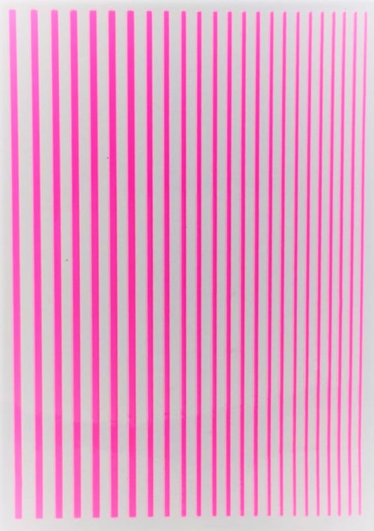 Korneliya Nailart Strip Neon Pink