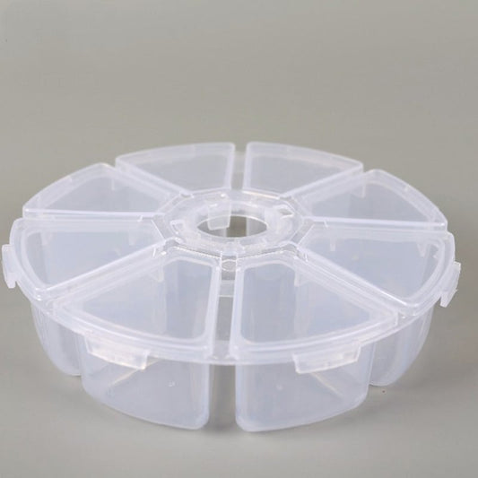 CHIMP Opberg Box ROND 8 vaks 10 STUKS