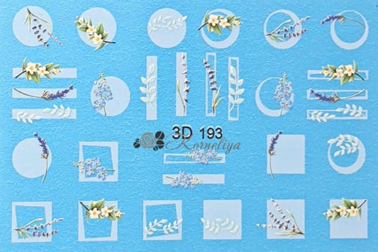 Korneliya 3D Waterdecal - 3D 193