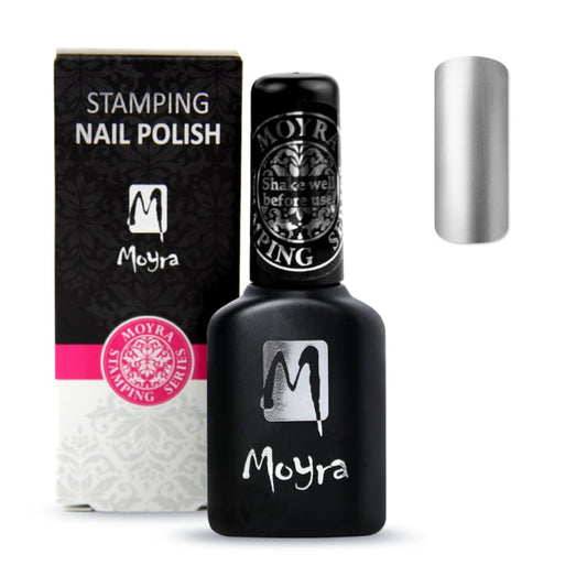 Moyra Smart Stamping Nail Polish SPS 03 ZILVER