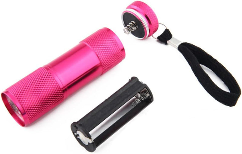 Korneliya Mini UV LED Lamp ZILVER 9 Leds