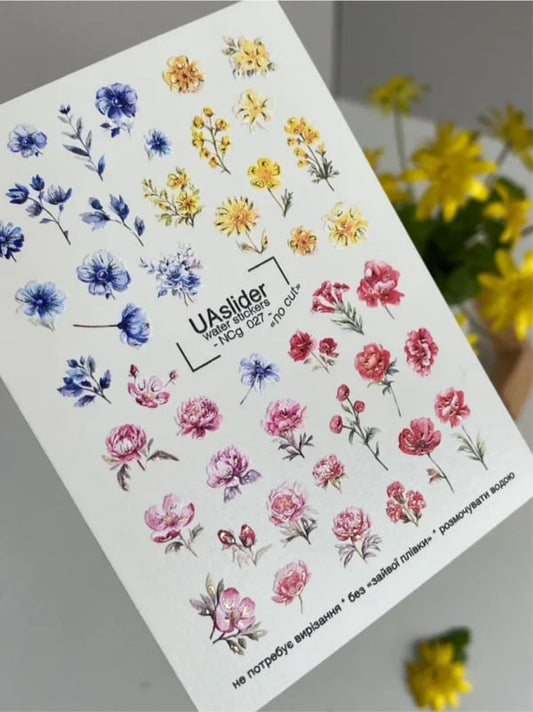 No Cut 027 Floral Mix