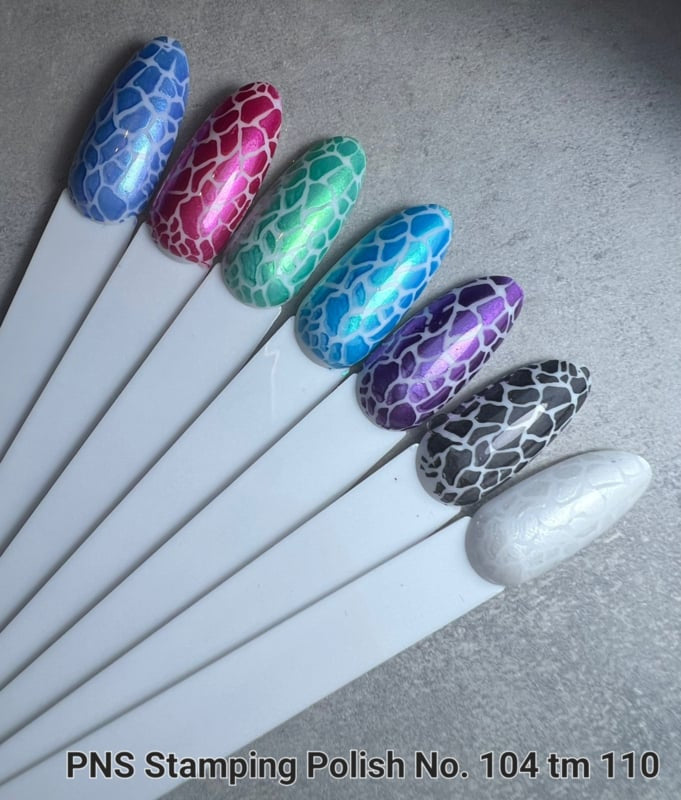 PNS Stamping Polish 109 Pearl Black