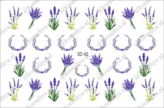 Korneliya 3D Waterdecal - 3D 042