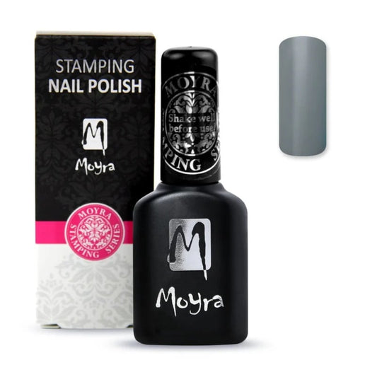 Moyra Smart Stamping Nail Polish SPS 09 GREY