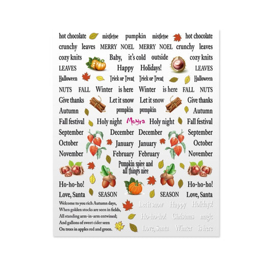 Moyra Matrica Nail Sticker No.19
