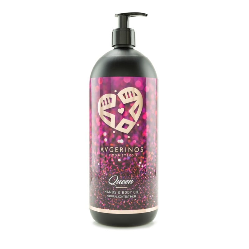 Avgerinos Body and Hair Oil QUEEN 1 Liter