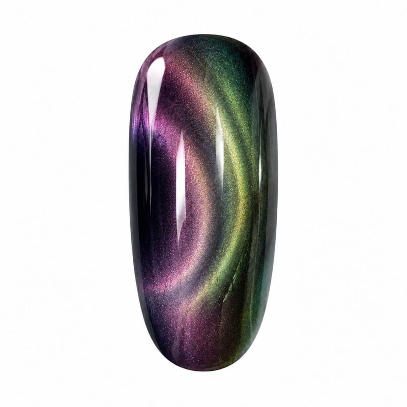 Korneliya 6D Cat eye PURPLE - GREEN