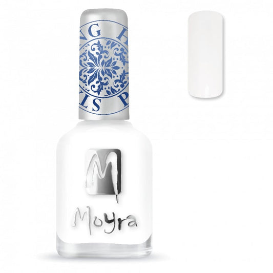 Moyra Stamping Nail Polish 12ml SP07 WHITE
