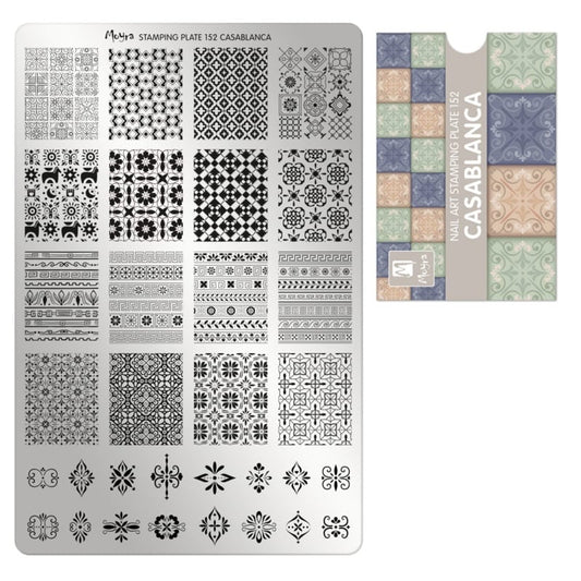 Moyra Stamping Plate 152 CASABLANCA