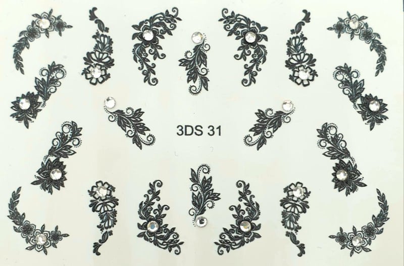 Korneliya RhineStone decal 3DS 31