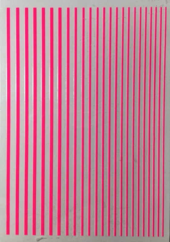 Korneliya Nailart Strip Neon Pink