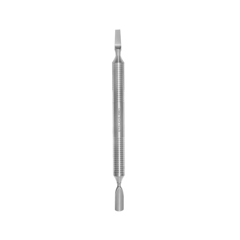 Staleks Hollow manicure pusher EXPERT 100 TYPE 5 Brede ronde pusher met recht breed blad