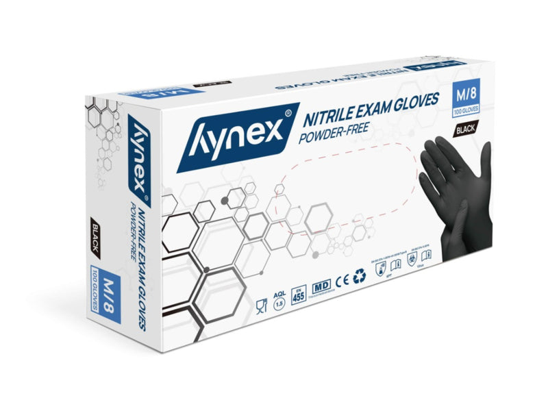 Hynex Nitril Handschoen ZWART SIZE M