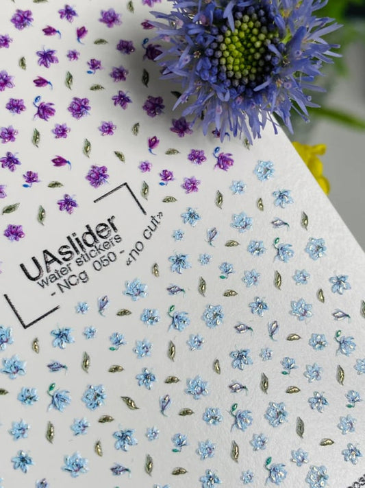 No Cut 078 – NAILWD Bluebell Whisper No Cut Water Decals