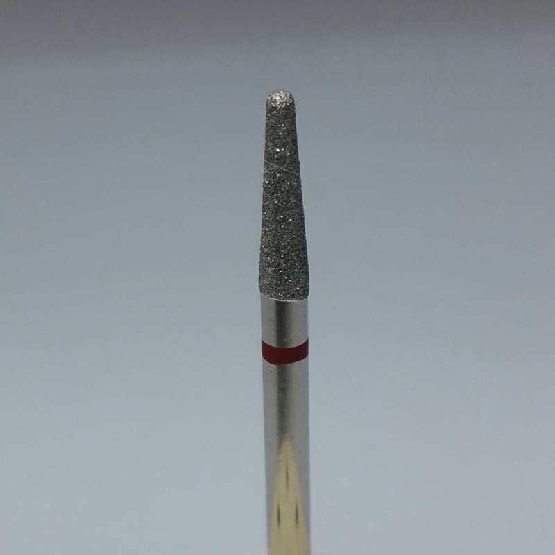 Korneliya Frees Bitje Diamant Kegel Rood 2,5 mm