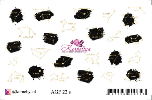 Korneliya Folie Decal AGF 22 Silver