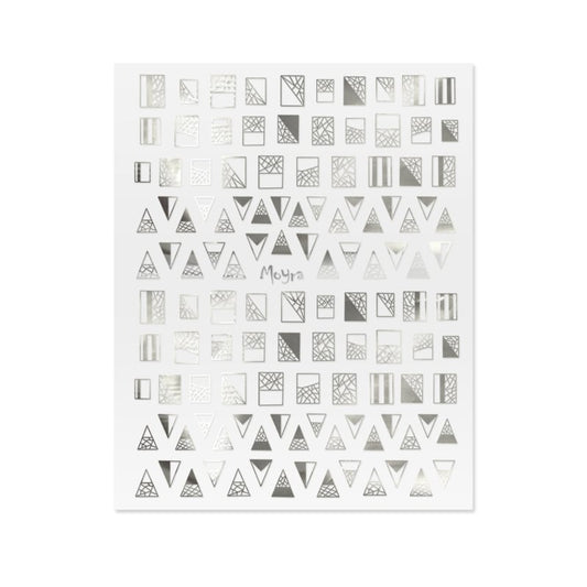 Moyra Matrica sticker No.03 ZILVER