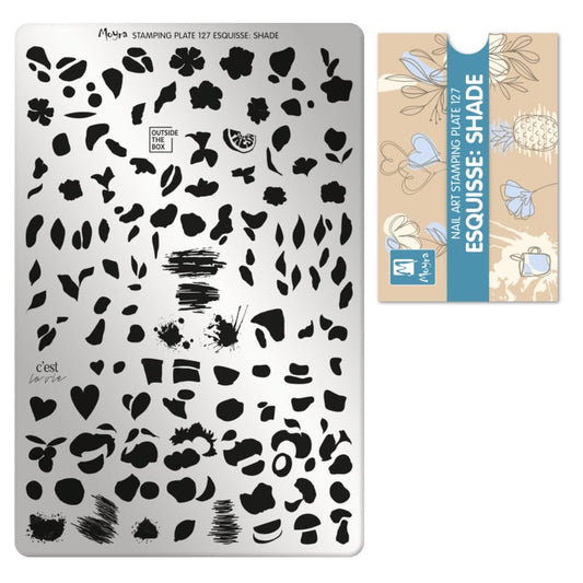 Moyra Stamping Plate 127 ESQUISSE SHADE