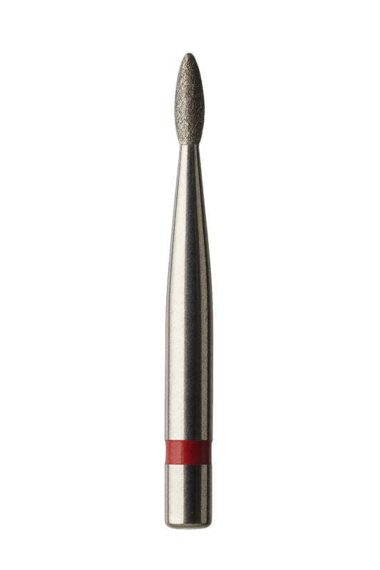 Korneliya Diamond Bit Druppel Rood 18 mm
