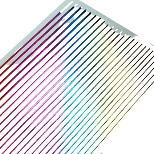 Korneliya Nailart Strip Metallic Rainbow