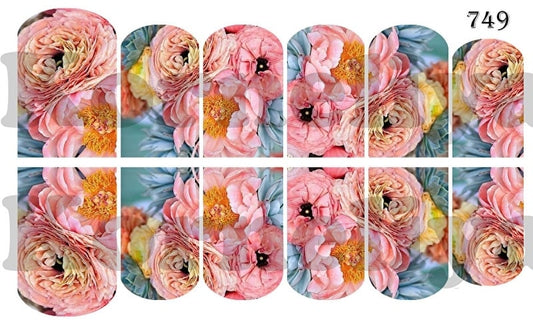 Korneliya Decal Nail Wrap WD 749