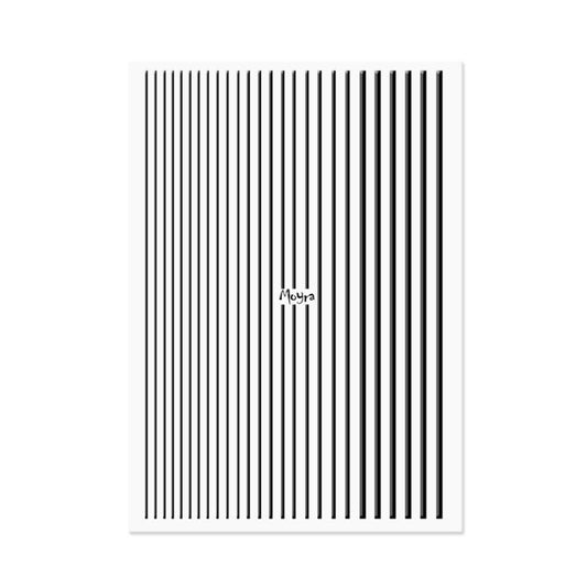 Moyra Nailart Strips 05 Zwart