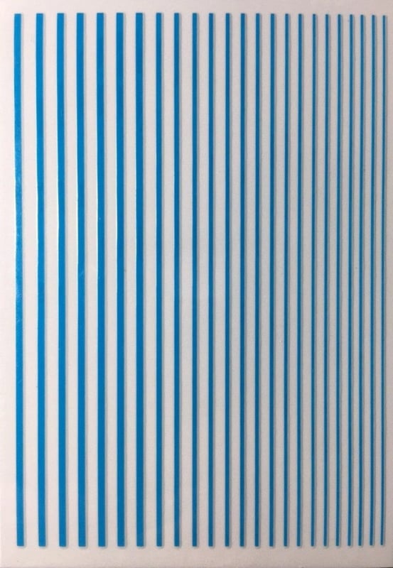 Korneliya Nailart Strip Neon Blue