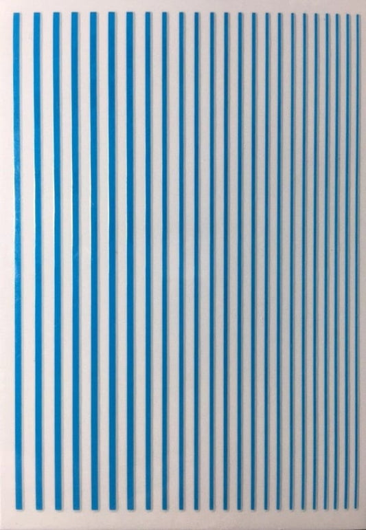 Korneliya Nailart Strip Neon Blue