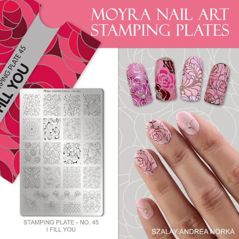 Moyra Stamping Plate 45 I FILL YOU