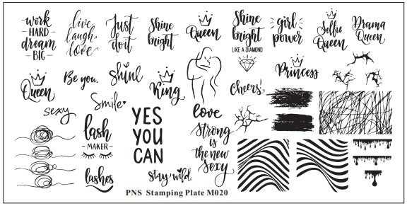 PNS Stamping Plate MINI M020