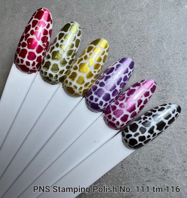 PNS Stamping Polish 114 Metallic Purple