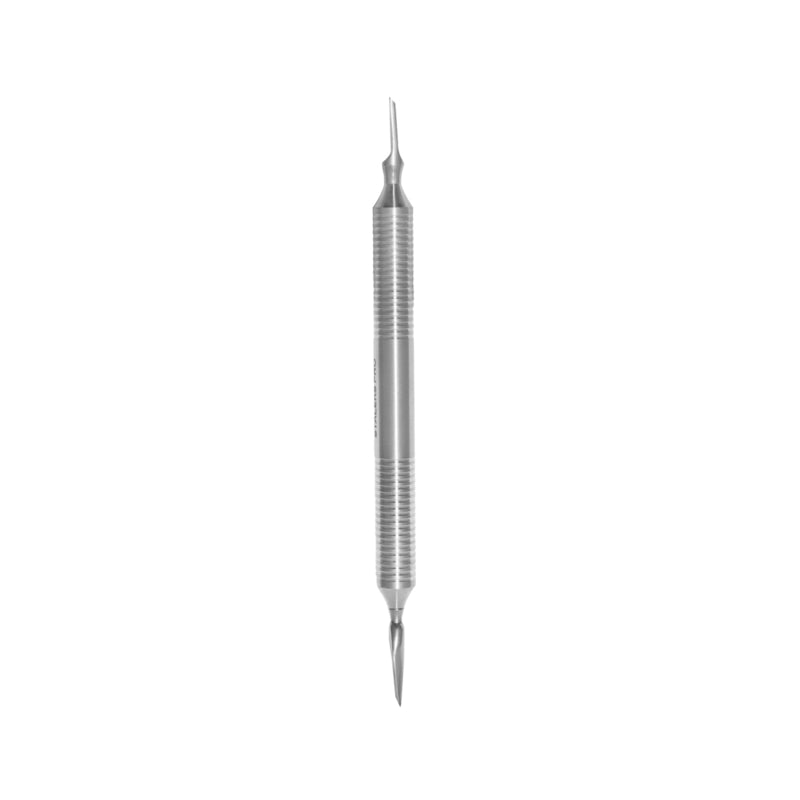 Staleks Hollow manicure pusher EXPERT 100 TYPE 5 Brede ronde pusher met recht breed blad