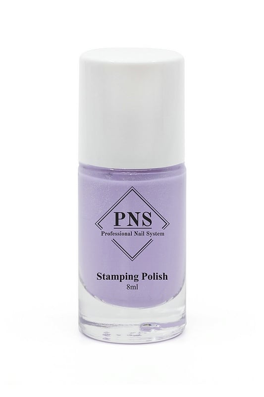 PNS Stamping Polish No.54 Pastel Paars Shimmer