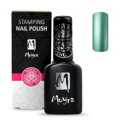 Moyra Smart Stamping Nail Polish SPS 17 METAL GREEN