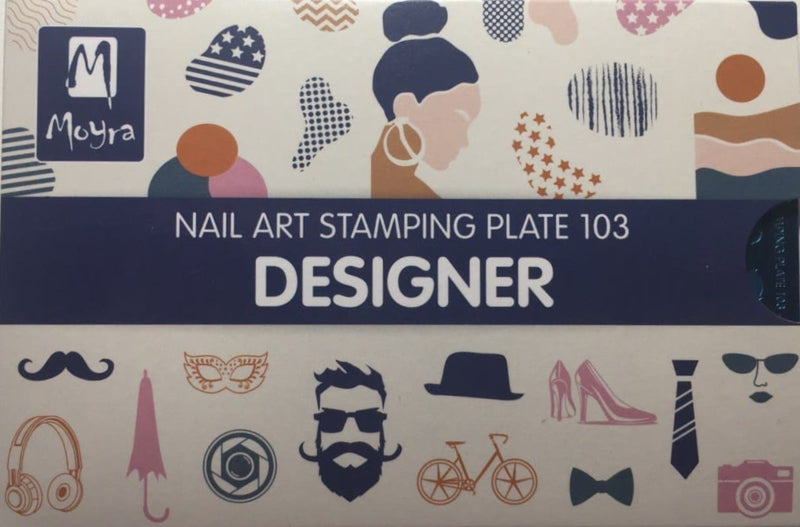 Moyra Stamping Plate 103 DESIGNER