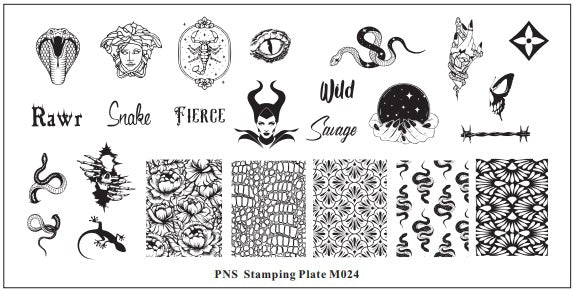 PNS Stamping Plate MINI M024