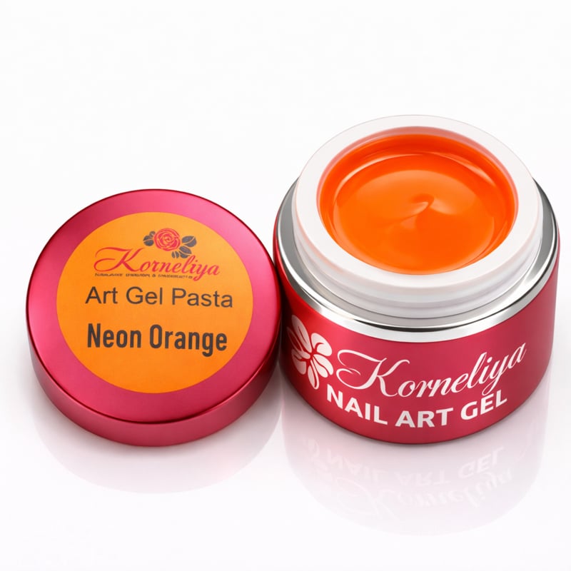 Korneliya Art Gel Pasta Neon Orange 5 ml